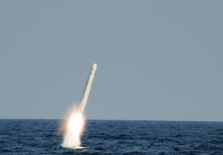 Launch of a Tomahawk cruise missile